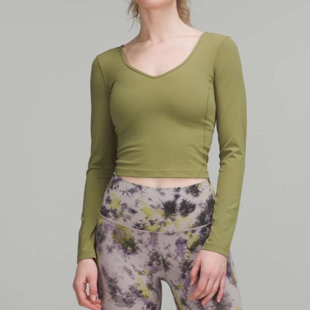 Lululemon Align Long Sleeve Shirt
Bronze Green
